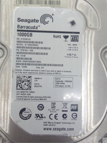 Seagate st1000dm003 hdd sata - seagate,